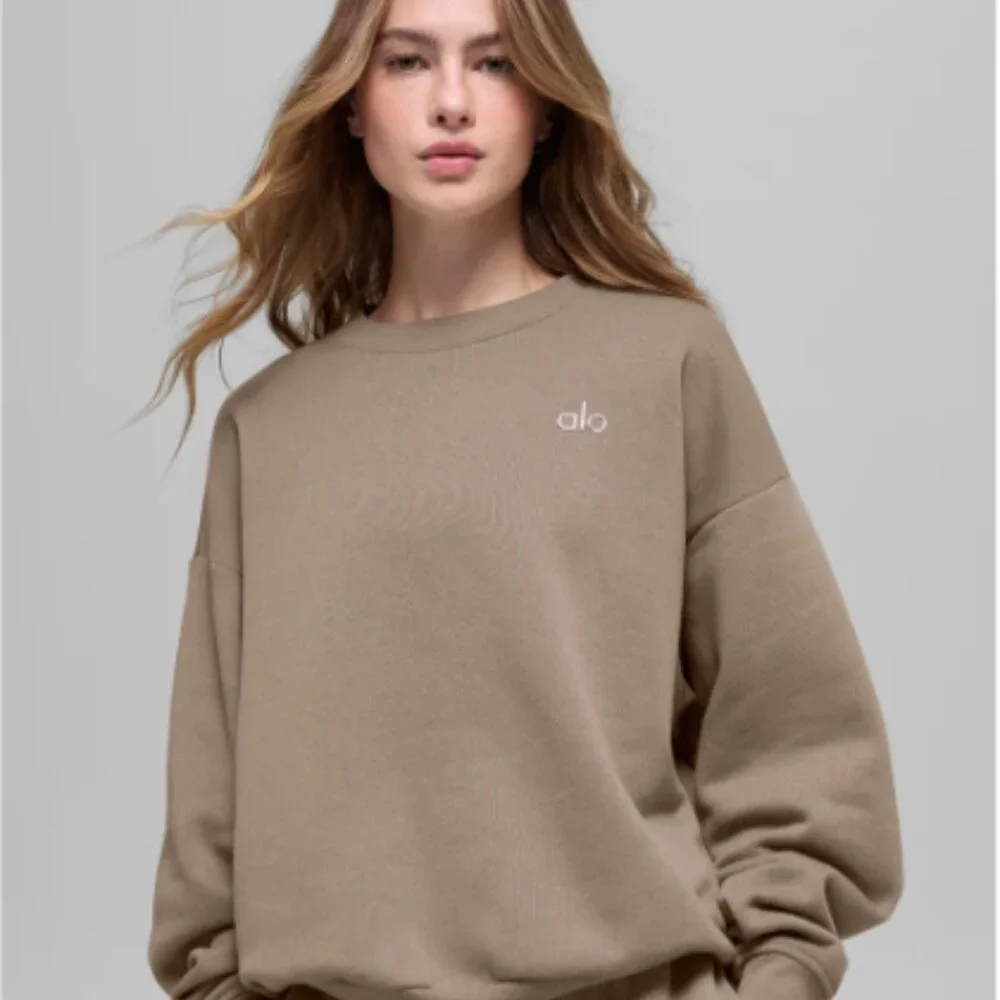 NWT- XL ALO Accolade Crew Neck in Gravel - Picture 1 of 5